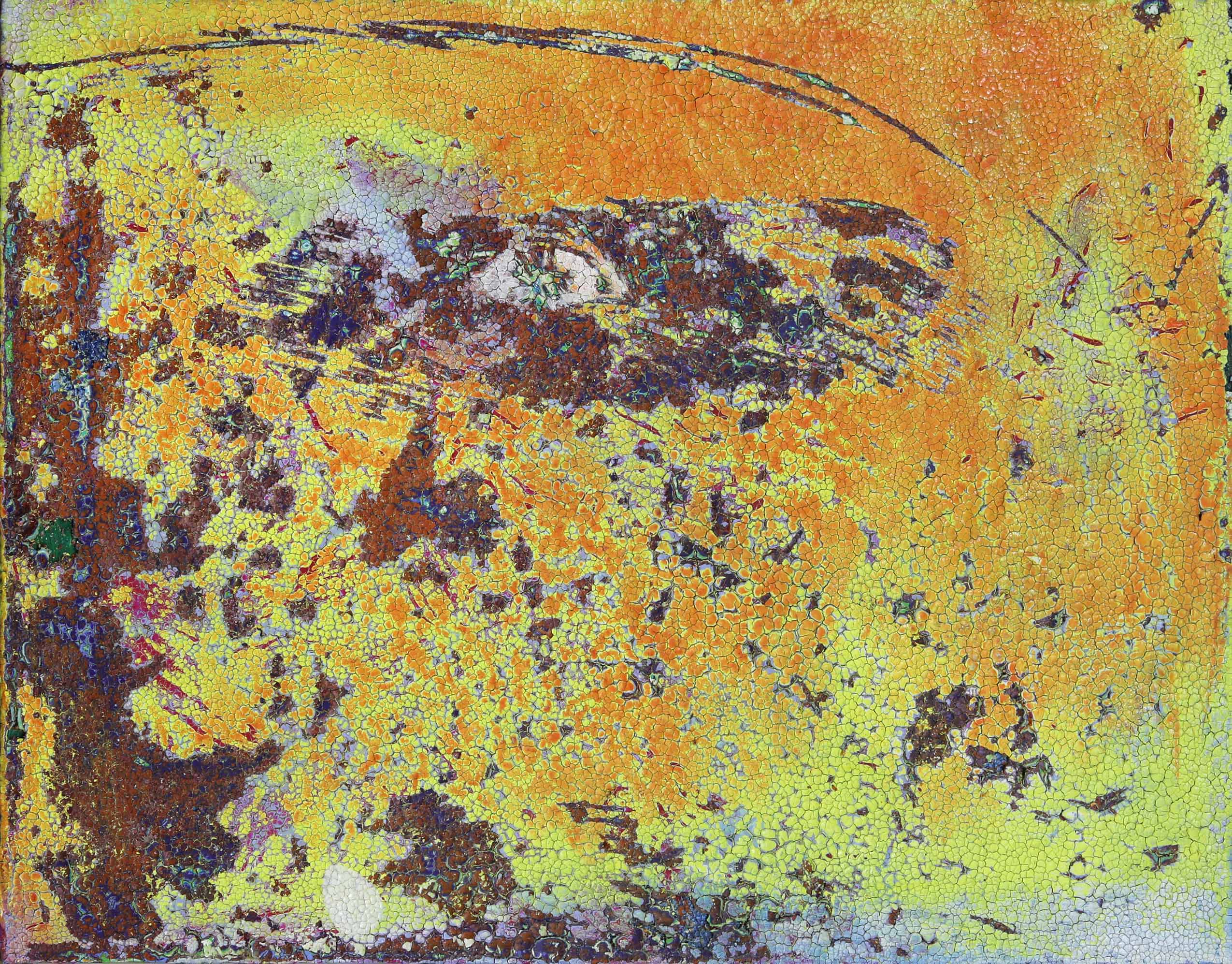 백미러에 비친 풍경